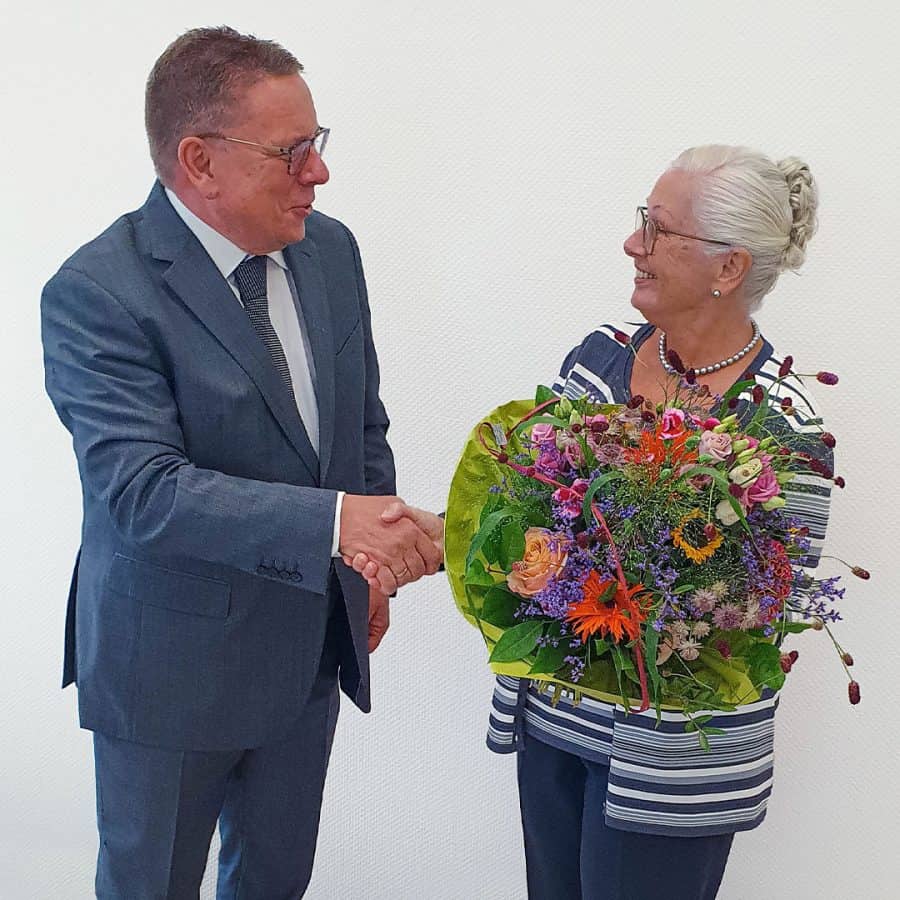 Christoph Nielacny gratuliert Margot Fleck nachträglich zum Geburtstag.